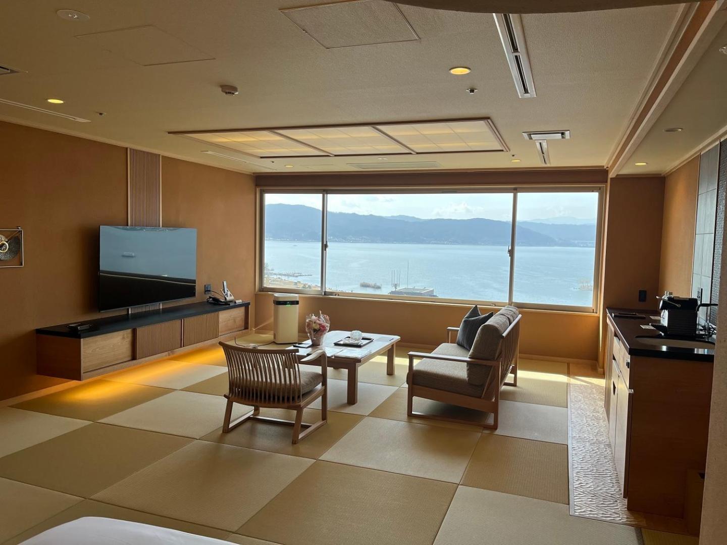 Hotel Hamanoyu Suwa  Exterior foto